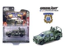 Greenlight 2021 Chevrolet Silverado ZZ1 Mexican Mllitary 1/64  ejercito Mexicano picture
