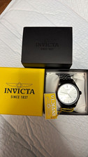 Invicta Black Men's Watch Serial Number 79019 $249.99 MSRP picture
