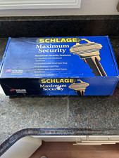 Schlage Maximum Security F358 PLY 613 aged bronze Entry Door Lock Set, Keyed picture