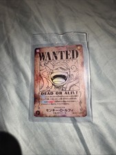 Monkey.D.Luffy Emperors Wanted Poster OP05-119 SEC ONE PIECE Japanese picture