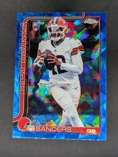 2025 Topps Chrome Sapphire Shedeur Sanders Rookie RC #315 Browns picture