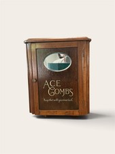 Ace combs antique Solid Wood Countertop Store Display Cabinet picture