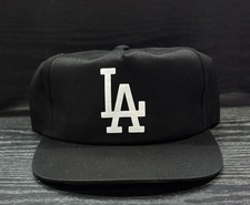 La Los Angeles Dodgers 5 Panel Unstructured SnapBack Vintage Style Twill Logo picture