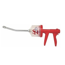 Pistol Grip Dose 300ml Syringe Large, Stainless Steel Nozzle, Dental,Equine picture