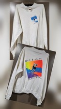 VTG 80s 90s Ocean Pacific Op Sweatshirt XL Deadstock NWT Neon Snowboard Crewneck picture