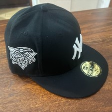 Authentic New Era MLB OnField 59Fifty Fitted Cap NY Yankees Black/White picture