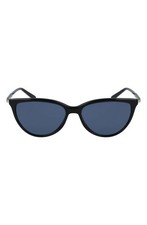 New FERRAGAMO Women's Sunglasses Timeless 55mm Cat Eye Black picture