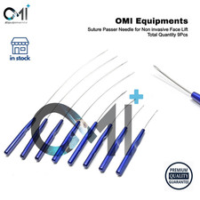 Suture Passer Needle Set of 9 Pcs for Non invasive Face Lift Technique Surgical picture