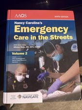 AAOS Nancy Caroline's Emergency Care Ninth Edition Vol 2 Hardcover No Code picture