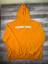 Nike Tennessee Volunteers Hoodie Mens 3XL Orange Pullover Center Swoosh picture
