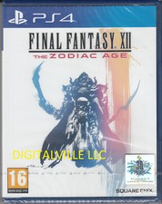 Final Fantasy XII The Zodiac Age PS4 Sony PlayStation 4  open box in mint condit picture
