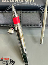 MONTBLANC M by Marc Newson Silver Red Rollerball Pen Limited Edition w/ Pouch picture