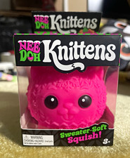 NeeDoh Knittens Sweater-Soft Squish Pink Squeeze Toy Ages 4-7 picture
