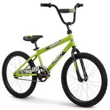 Huffy Upshot 12/16/20 Inch Boys Bike, Multiple Color Options Lime Green 20 Inch picture