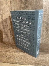 The Torah: Jewish and Samaritan Versions Compared by Mark Shoulson (Hebrew) Hard picture