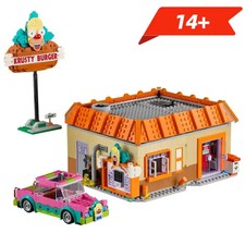 NEW The Simpsons: Krusty Burger 1635 Pieces - Building Toy Blocks Complete Set picture