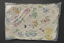 Lenox American by Design Butterfly Meadow Quilted Placemats Set of 4 - 19x12.5