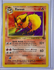Flareon 19/64 Pokemon Jungle Rare Unlimited LP-NM English 1999 TCG picture
