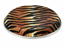 CONGA SYMMETRY Drumhead, 10.75” SKYNDEEP TIGER STRIPE GRAPHIC M4-1075-S6-D2007 picture