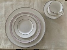 Vera Wang Wedgwood Pink Duchesse 5 Piece China Place Setting - NEW IN BOX picture