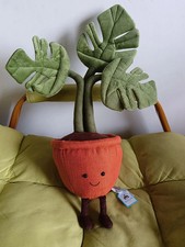 Jellycat Fluffy Monstera 16 in Adorable Gift Plush Doll /Children's Plush Dolls picture