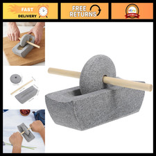 Traditional Chinese Stone Mill Manual Grinder - Hand Crank Spice & Tea Grinding picture