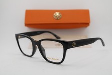 NEW TORY BURCH TY 4010U 1791 POLISHED BLACK GOLD AUTHENTIC EYEGLASSES 52-19 picture