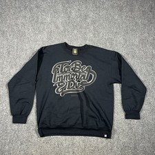 Entity Sweatshirt Mens Large Hip Hop To Be Immortal Graffiti Knit Pullover picture