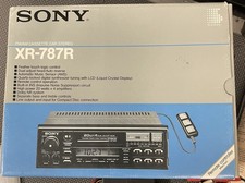 Sony XR-787R FM/AM Cassette Car Stereo picture