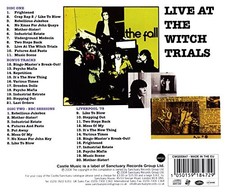 The Fall - Live At The Witch Trials - The Fall CD QEVG The Cheap Fast Free Post picture