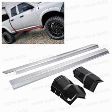 Rocker Panels Cab Corner For 09-18 Dodge Ram 1500 2500 3500 Extended + Quad Cab picture