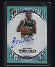 2025 Topps Pristine Penny Anfernee Hardaway Aqua Refractor Auto /199 Autograph picture