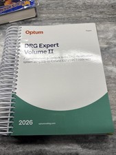 2026 DRG Expert Volume  Spiral Bound Optum Code Volume  11 - Spiral Bound picture