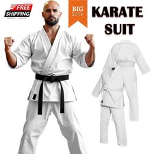 Karate Gi Suit Lightweight Martial Arts Uniform with Belt for Adults & Kids picture