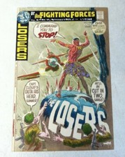 OUR FIGHTING FORCES #137 ART original COVER COLOR GUIDE 1972 WAR THE LOSERS picture