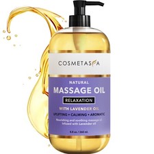 Lavender Relaxation Massage Oil 8.8 oz by Cosmetasa picture