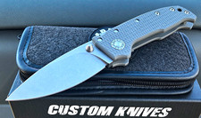 Demko AD20 Compact CXT CPM-3V Barong Blade Gray G10 Number 125 Ancient City NIB picture