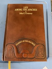 Vintage 1981 Time Life Classics of the Old West Life Among the Apaches Leather picture