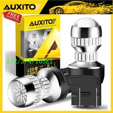 AUXITO 7440 7443 7444 Super Red 54SMD LED Rear Brake Tail Light Bulb 1~10Set picture