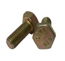 M8-1.0P x 40MM Fine Metric Hex Cap Screws 10.9 Alloy QTY 25 picture
