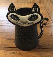 Scentsy Warmer Black Cat Fall Superstitious Halloween Very Superstitious & Melts picture