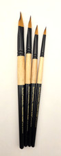Creative Mark Artist Watercolor Brush Triangle Wedge Set of 4 picture