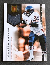 2012 Panini Momentum Walter Payton #12 Game Used Materials /199 Bears HoF picture