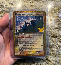 Metagross 11/113 Delta Species Reverse Holo Rare 100 HP 30th anniversary  picture