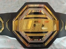 UFC Legacy Championship Title Belt 2mm Brass Gold  Replica Belt Adult Size picture