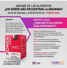 Omnilife Power Gain Box with 30 packets 300 g , Vitaminas Y Minerales Proteinas picture