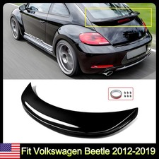 For Volkswagen Beetle 2012-2019 Spoiler Lip Factory Style Gloss Black Hatchback picture