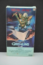 Gremlins VHS 1984/5 Original Release-TESTED Excellent Condition-No Barcode/WHV picture