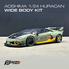 1:24 ScaleAoshima 1/24 Lamborghini Huracan LP610 Fighter Jet Inspired Wide Body picture