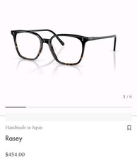NEW OLIVER PEOPLES OV5488U 1722 RASEY BLACK HAVANA AUTHENTIC EYEGLASSES 52-17 picture